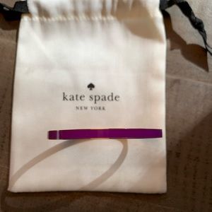 Kate Spade Gold Plated Enamel Bangle Bracelet $129